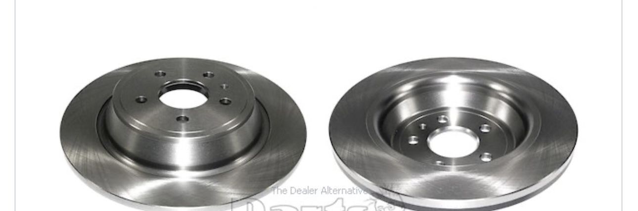 Traditional Brake Rotors Disc (2). Ford Escape