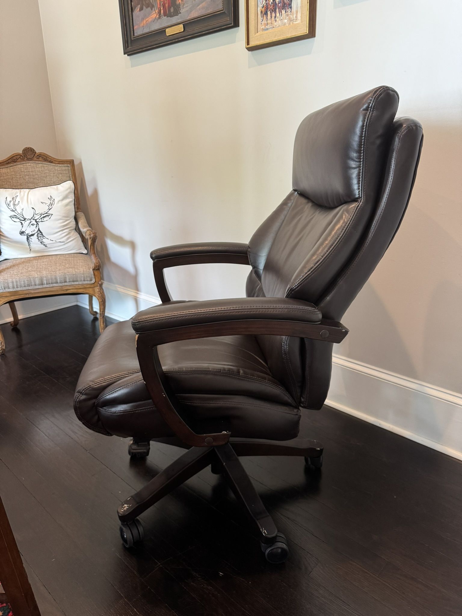 Big & Tall Executive Leather Office Chair