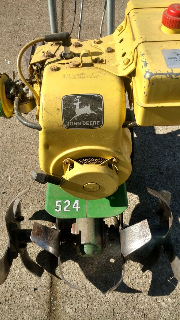 John Deere 524 Tiller for Sale in Shelton, WA OfferUp
