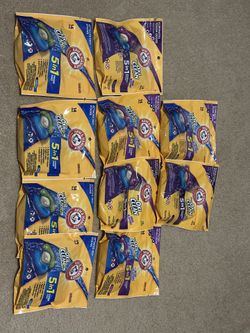 10 Pieces Of Arm&Hammer Detergent Pods