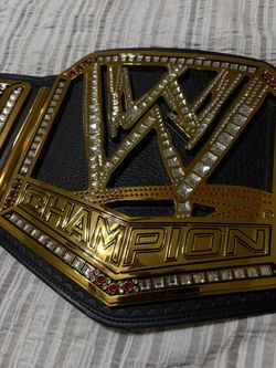 Commemorative Scratch logo WWE Title /JEFF HARDY AUTOGRAPH