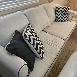 Couch With Pillows PICK UP TODAY ONLY