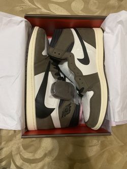 Travis Scott mocha size 12 with receipt