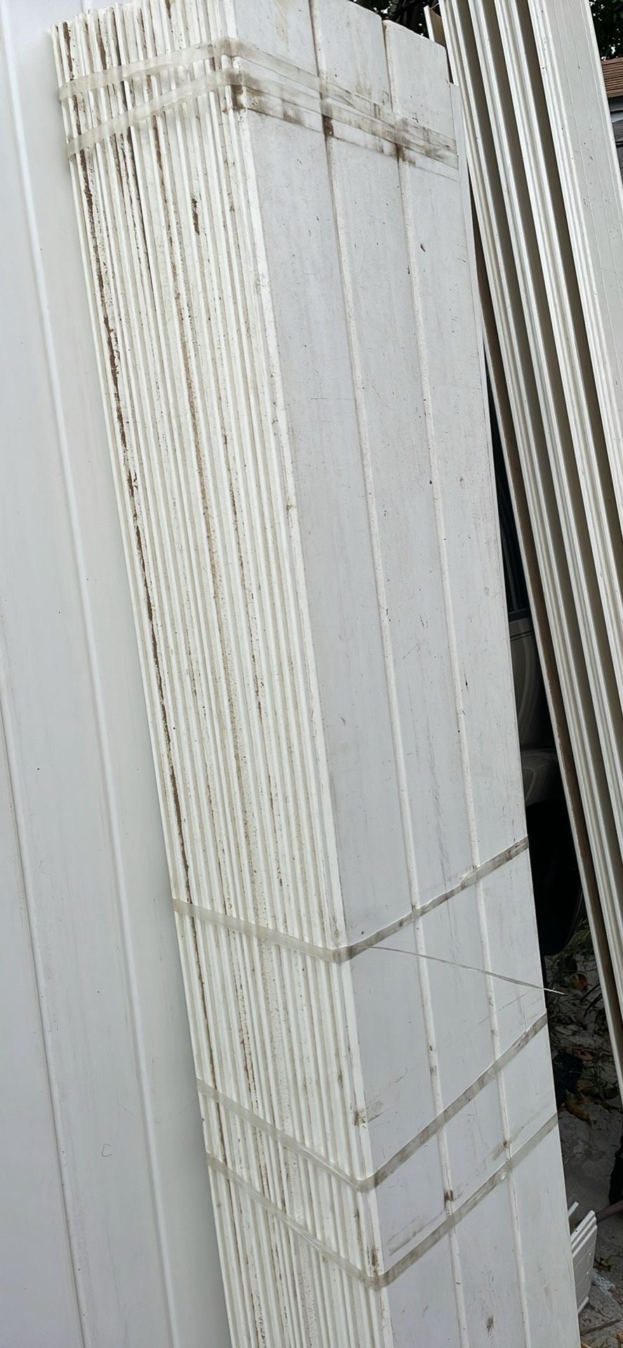 Vinyl fence Panels