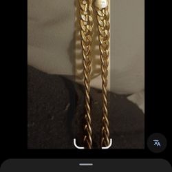 18k Gold Cuban Link Chain