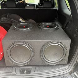 Subs And Amp And Box