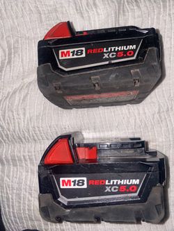 MILWAUKEE batteries