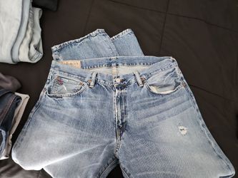 Mens Distressed Denim, 38x30