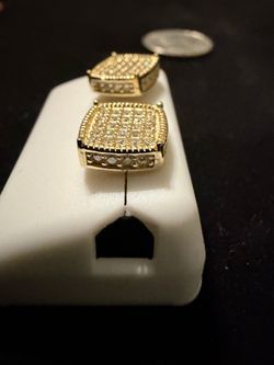 14K over 925 Moissanite