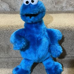 Sesame Street Cookie Monster 12" Plush Stuffed Animal Toy Blue