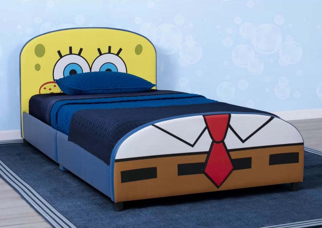 Twin Bed SpongeBob