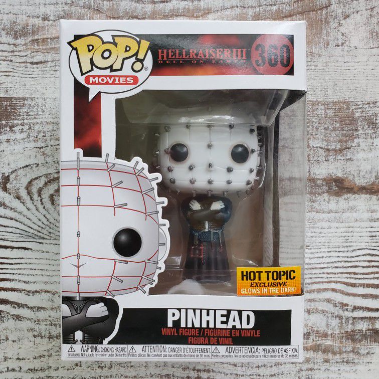 Funko Pop! Horror - Hellraiser III: Pinhead #360 (GITD), Hot Topic Exclusive 📍