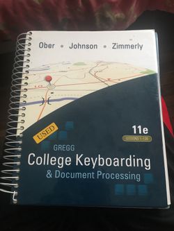 Gregg College Keyboarding & Document Processing lesson 1-120