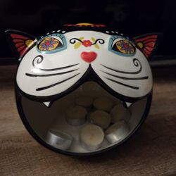 Halloween Candle Vessel 