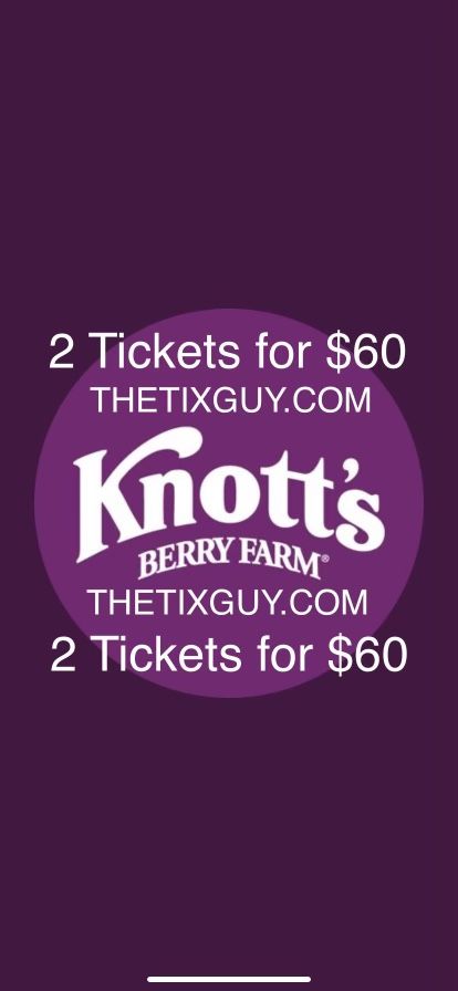Knotts Berry Farm ποΈ Tickets