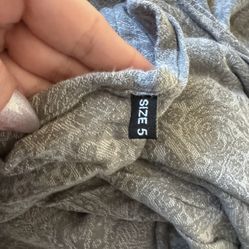 Ellevill Paisley Frost Size 5