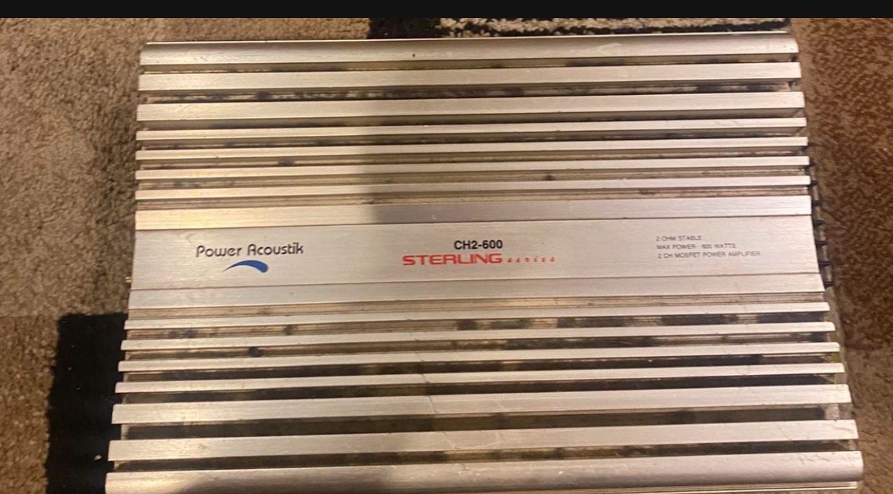 Power Acoustik Ch2 600 Sterling