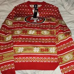 49ERS CHRISTMAS SWEATER 