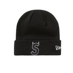 Supreme ‘S’ Logo Horns Beanie 