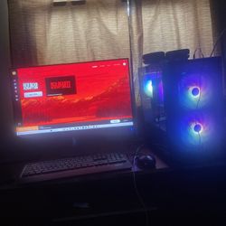 Computer And Monitor 
