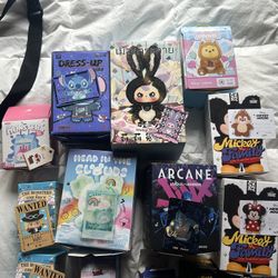 Popmart & Miniso items for sale (Labubu, Mickey, + more pendants & figures)