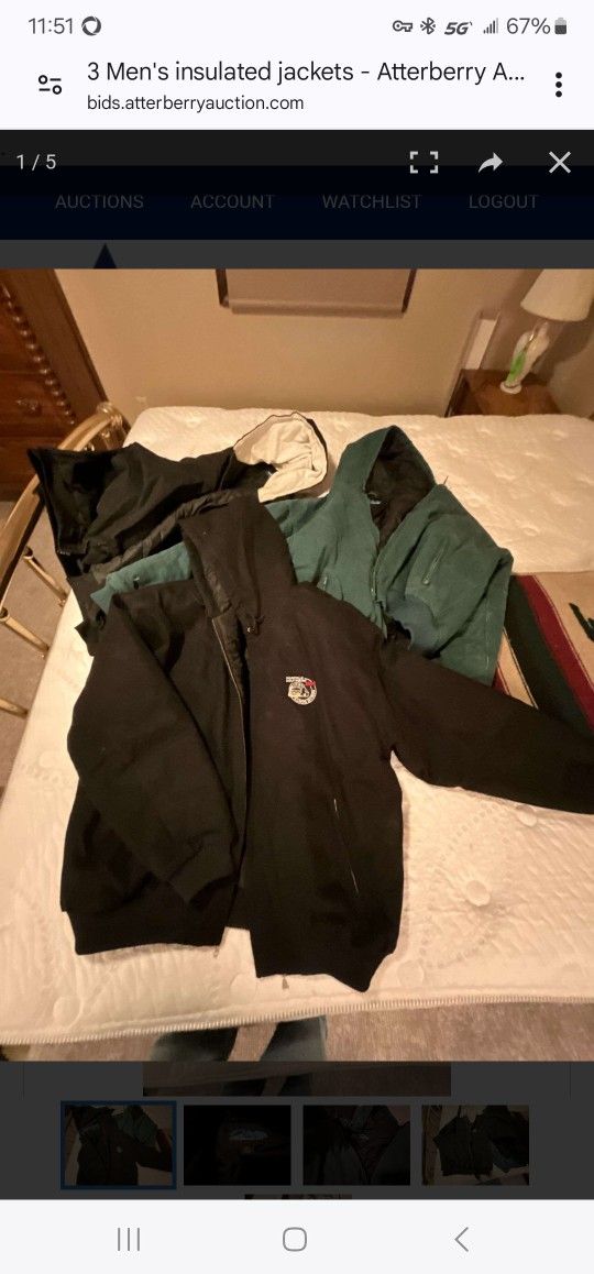 3 Size 2x Heavy Duty Jackets