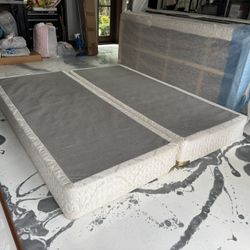 Two Twin Bed Bases – Combine to Make a King Size Bed