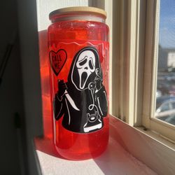 20 Oz Glass Blood Drip Cup