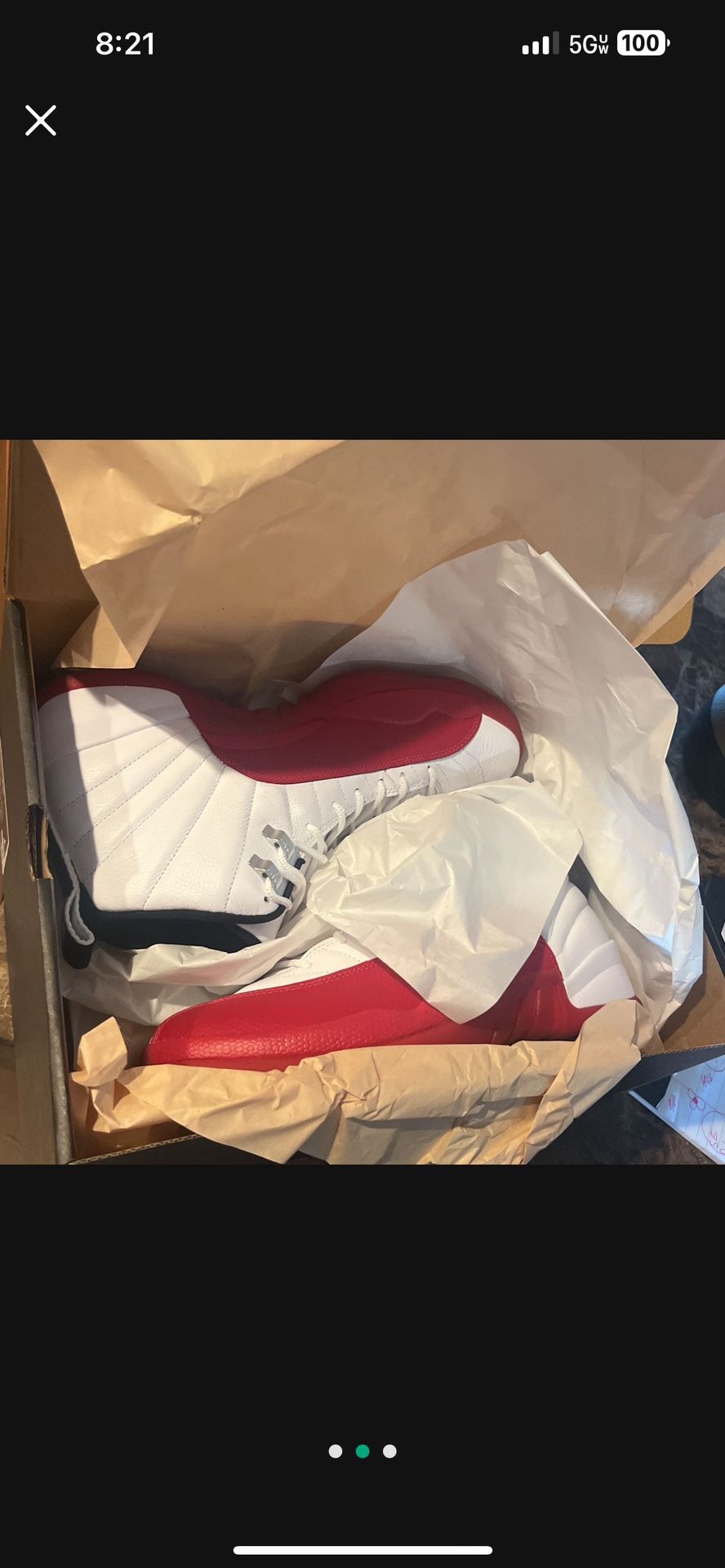 Jordan 12 Cherry Men Size 10.5 Brand New