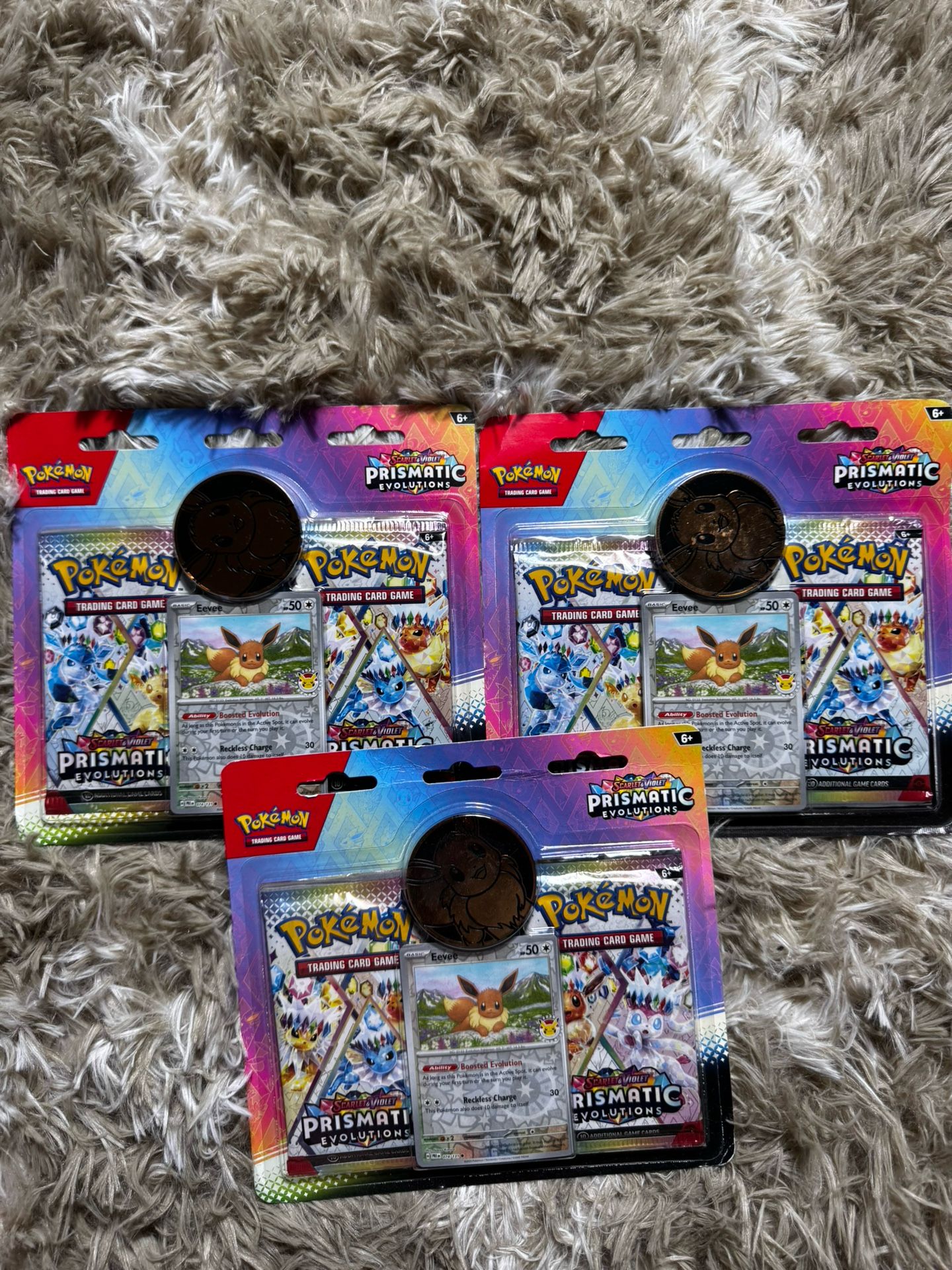 Prismatic Evolutions 2 Pack Pokemon Cards