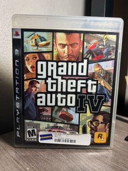PS3 Grand theft auto IV