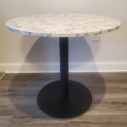 Round Marble Top Table