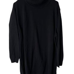Joan Rivers Women's Turtleneck Tunic Sweater with  Comes from a pet and smoke free facility.  Measurements are in the pictures.  This elegant tunic sw