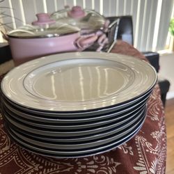 Crate & Barrel Dinner Plates