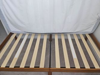 New bed frame and mattress