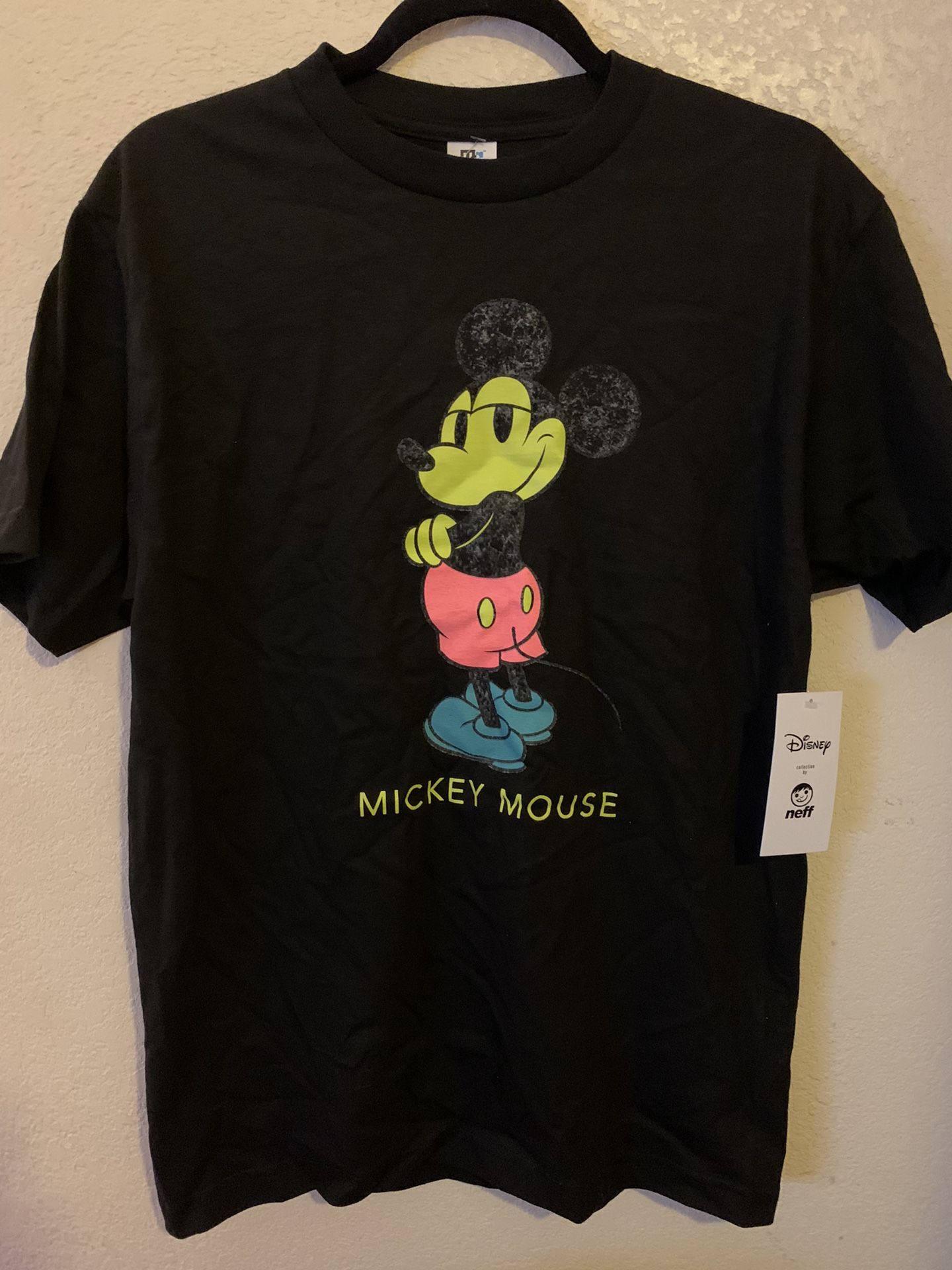 Neff mickey deals mouse shirt