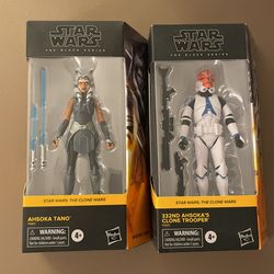 Star Wars The Black Series Ahsoka Tano And 332nd Ahsoka’s Clone Trooper The Clone Wars U