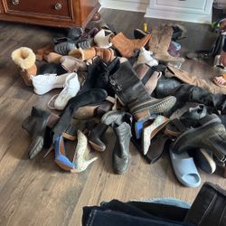 Lots of women’s name brand shoes 