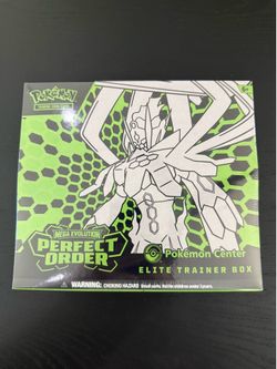 Pokemon TCG Perfect Order Pokemon Center Elite Trainer Box