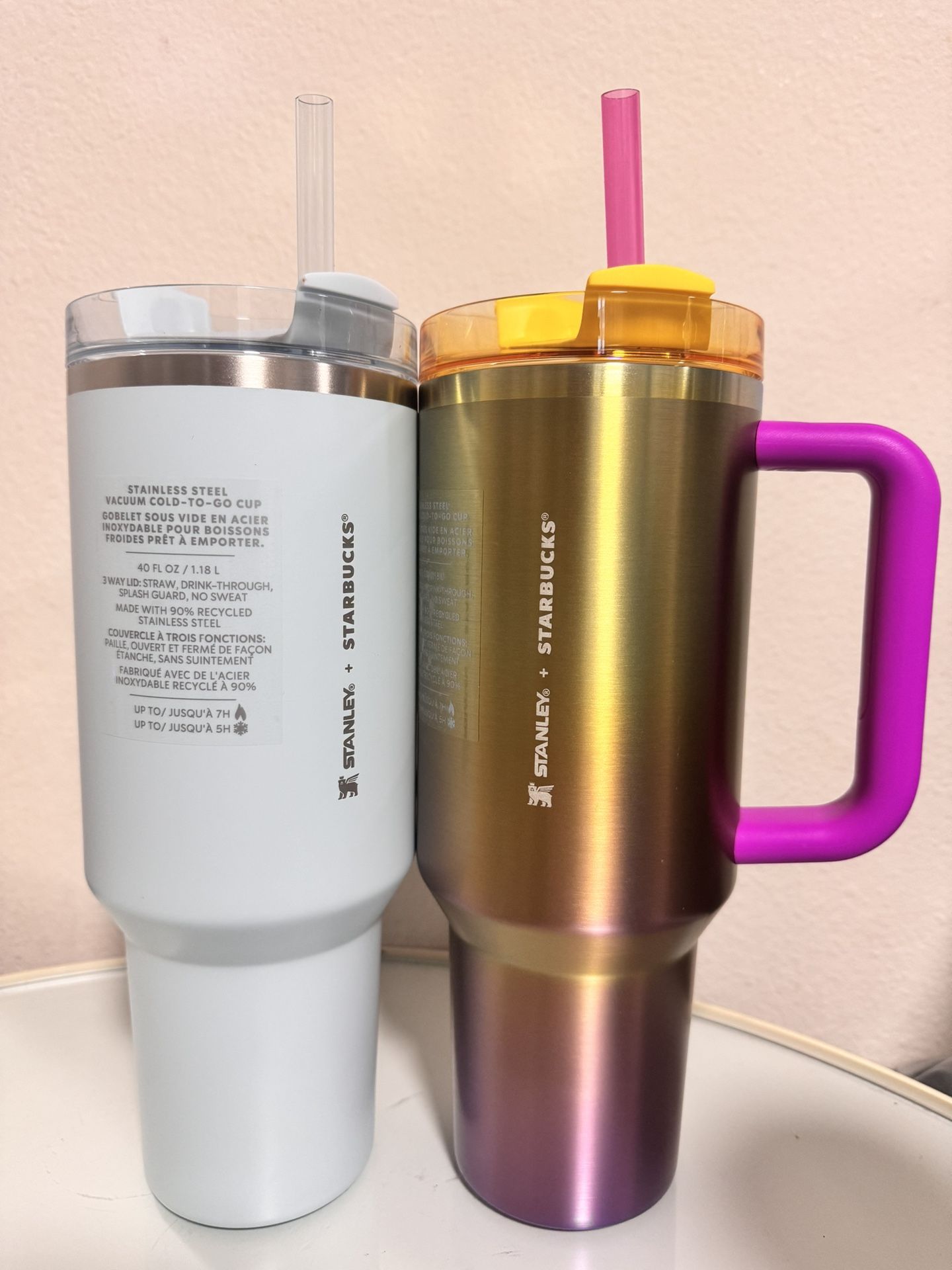 NEW! Starbucks + Stanley 40oz Quencher Tumbler 2024 Spring Blue -  thefunkyskunk.ie