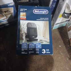 Delonghi Ceramic Heater 1500 Watts. 65 $ In. Store