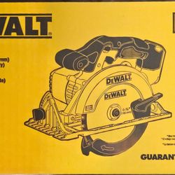 Dewalt 20v Circular Saw 6 1/2 