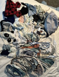 Baby Lot (beanies/hats, Bibs)