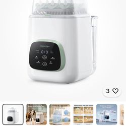 Momcozy KleanPal Pro Baby Bottle Washer Sterilizer & Dryer Combo, BS03