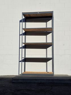 Industrial Racks 48 in W x 24 in D Used 5 Tier Storage Shelving Delivery Available