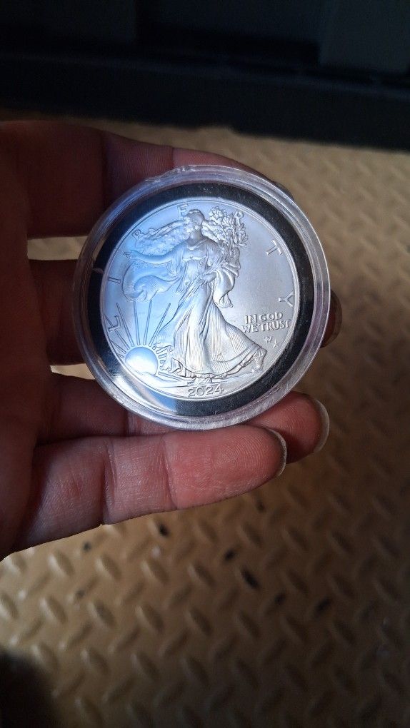 2024 Silver Eagle Coin MS 69 (Privy)
