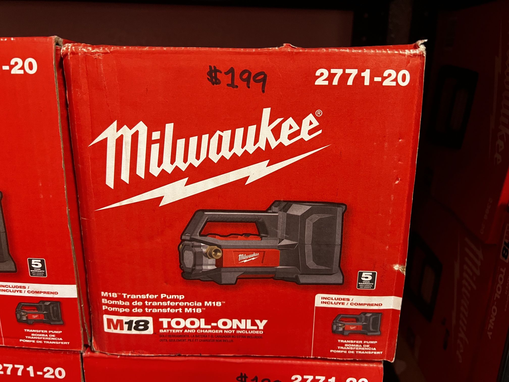 Milwaukee M18 Transfer Pump Tool Only