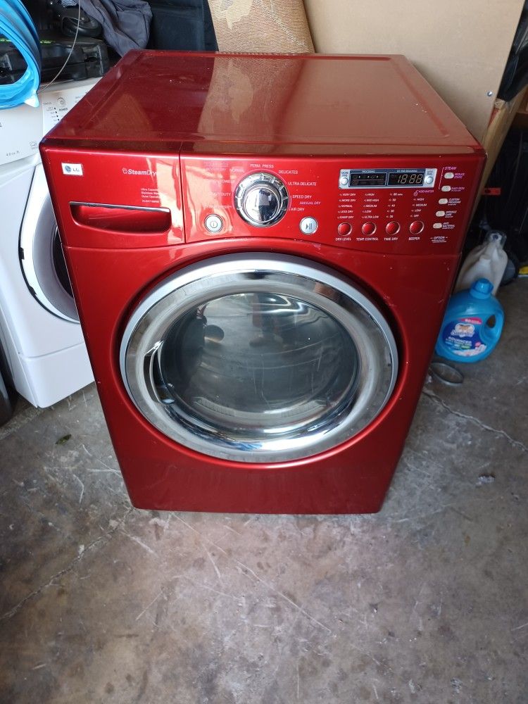 Lg
Steam
Gas Dryer
Excellent working condition
Heavy duty
W27
D31
H39
7.3 cu ft
3 months warranty Parts and labor only