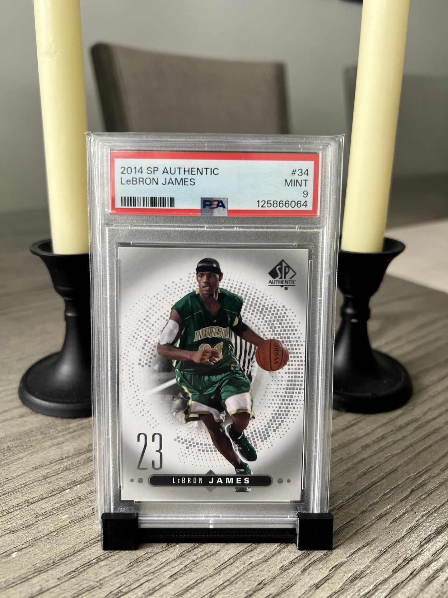 LeBron James PSA9