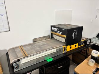 Vastex D-100  Infrared Curing Dryer